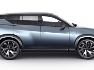 Generic Electric Modern SUV 3D Model