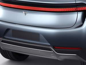 Generic Electric Modern SUV 3D Model