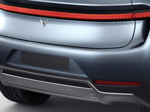 Generic Electric Modern SUV 3D Model