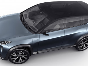 Generic Electric Modern SUV 3D Model