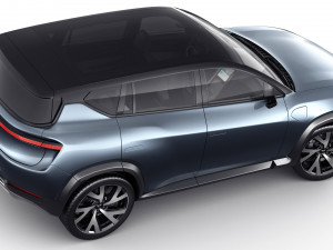 Generic Electric Modern SUV 3D Model