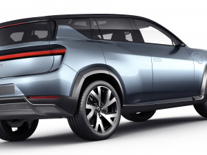 Generic Electric Modern SUV 3D Model