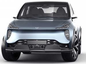 Generic Electric Modern SUV 3D Model
