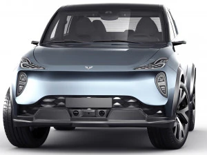 Generic Electric Modern SUV 3D Model