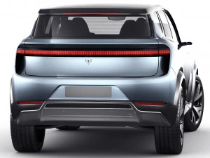 Generic Electric Modern SUV 3D Model