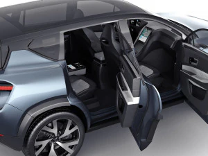 Generic Electric Modern SUV 3D Model