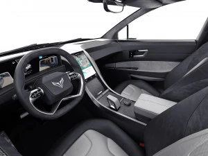 Generic Electric Modern SUV 3D Model