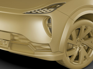 Generic Electric Modern SUV 3D Model