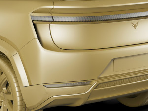 Generic Electric Modern SUV 3D Model