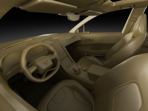 Generic Electric Modern SUV 3D Model
