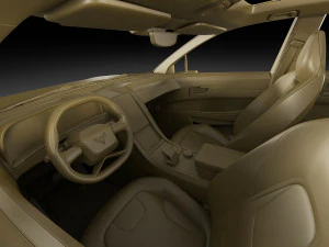 Generic Electric Modern SUV 3D Model