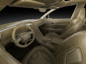 Generic Electric Modern SUV 3D Model