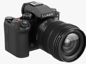 Panasonic Lumix DC-S5 II with lens 3D-Modell