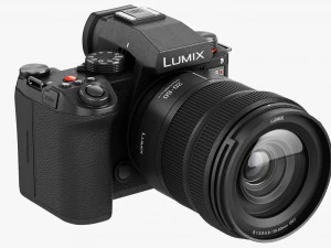 Panasonic Lumix DC-S5 II con obiettivo Modello 3D