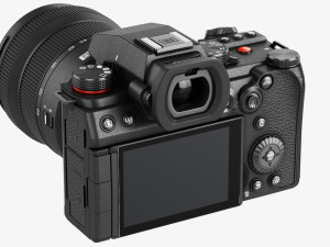 Panasonic Lumix DC-S5 II with lens 3D-Modell