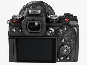 Panasonic Lumix DC-S5 II con obiettivo Modello 3D