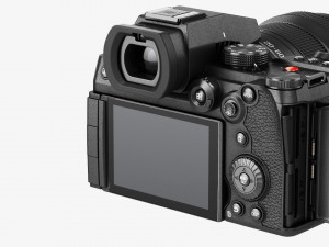 Panasonic Lumix DC-S5 II with lens 3D-Modell