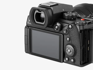 Panasonic Lumix DC-S5 II con obiettivo Modello 3D