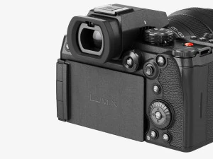 Panasonic Lumix DC-S5 II con obiettivo Modello 3D