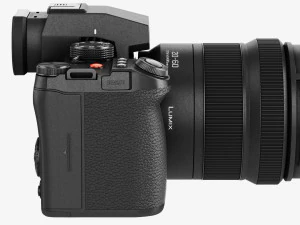 Panasonic Lumix DC-S5 II con obiettivo Modello 3D