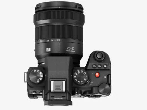 Panasonic Lumix DC-S5 II con obiettivo Modello 3D