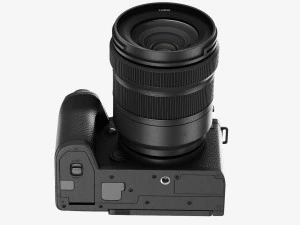 Panasonic Lumix DC-S5 II con obiettivo Modello 3D