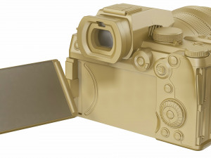 Panasonic Lumix DC-S5 II with lens 3D-Modell