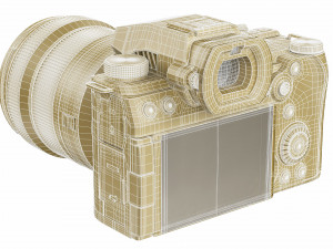 Panasonic Lumix DC-S5 II with lens 3D-Modell