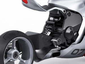 Concept Motorcycle Mono Racr 3D Model