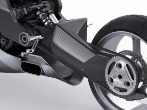Concept Motorcycle Mono Racr 3D Model