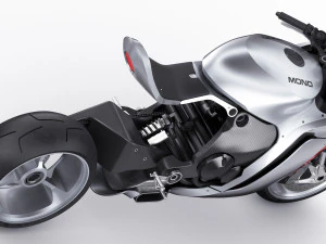 Concept Motorcycle Mono Racr 3D Model