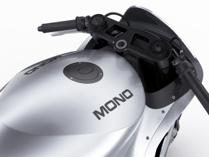 Concept Motorcycle Mono Racr Modèle 3D