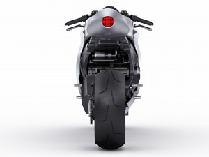 Concept Motorcycle Mono Racr Modèle 3D