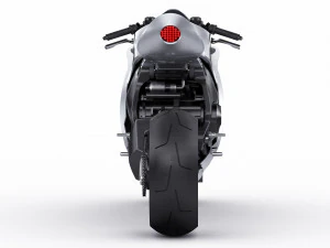 Concept Motorcycle Mono Racr 3D Model