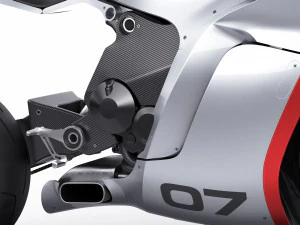 Concept Motorcycle Mono Racr 3D Model