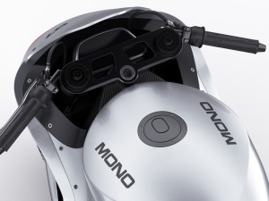 Concept Motorcycle Mono Racr Modèle 3D