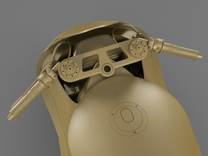 Concept Motorcycle Mono Racr Modèle 3D