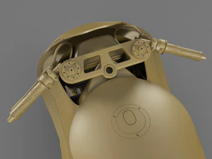 Concept Motorcycle Mono Racr 3D Model