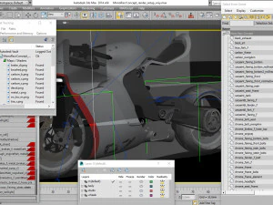 Concept Motorcycle Mono Racr 3D Model