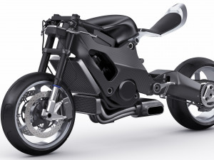 Concept Motorcycle Mono Racr Modèle 3D
