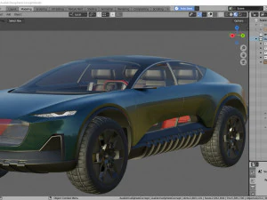 Audi Activesphere concept 3D Model