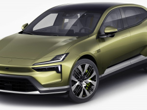 Polestar 4 2024 3D 模型