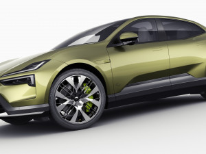 Polestar 4 2024 3D 模型
