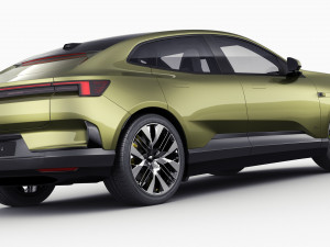Polestar 4 2024 3D 模型