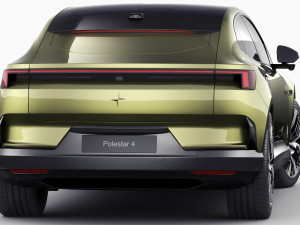 Polestar 4 2024 3D 模型
