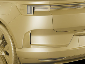 Polestar 4 2024 3D 模型
