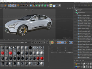 Polestar 4 2024 3D 模型