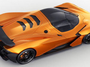 KTM X-Bow GT-XR 2023 3D Model