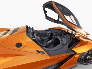 KTM X-Bow GT-XR 2023 3D Model