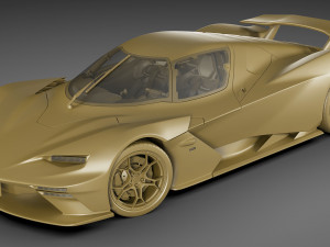 KTM X-Bow GT-XR 2023 3D Model